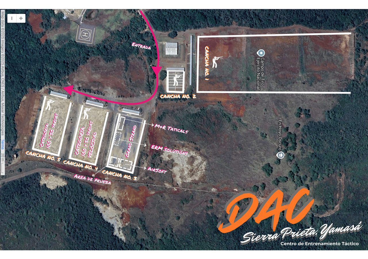 Mapa del Campo de Tiro